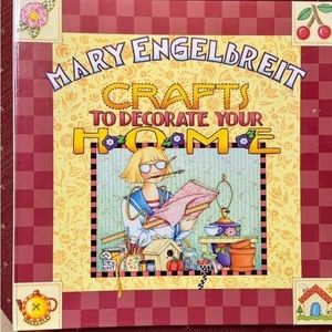 Mary Engelbreit Crafts to Decorate Your Home 1999 Spiral  DIY